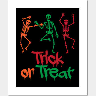 trick or treat Posters and Art